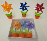 3pk Pinwheel in Flower Pot [12pks=36 pinwheels]